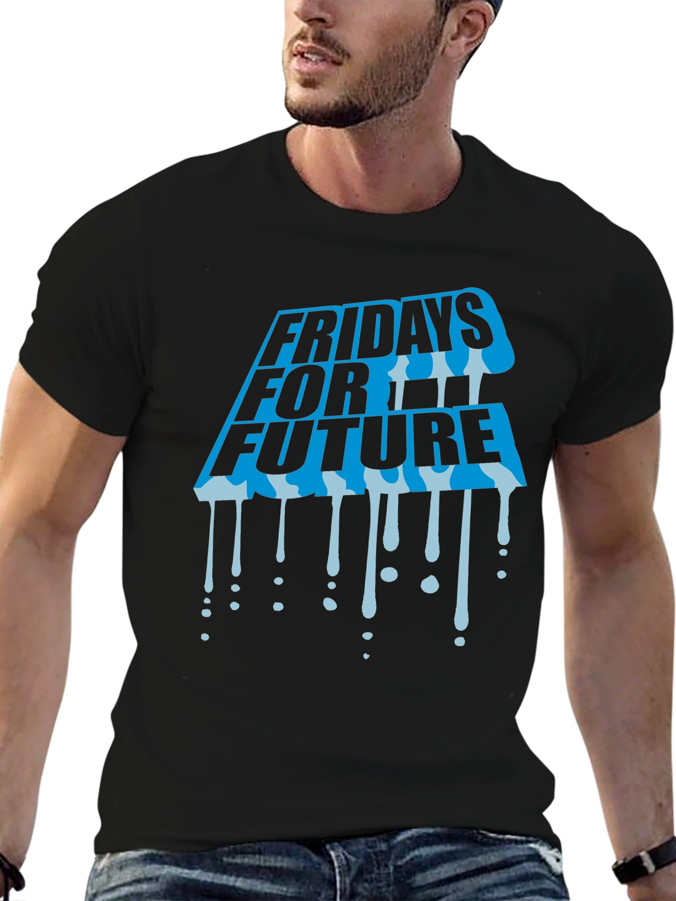 Fridays for Future Graphic Tee - Black