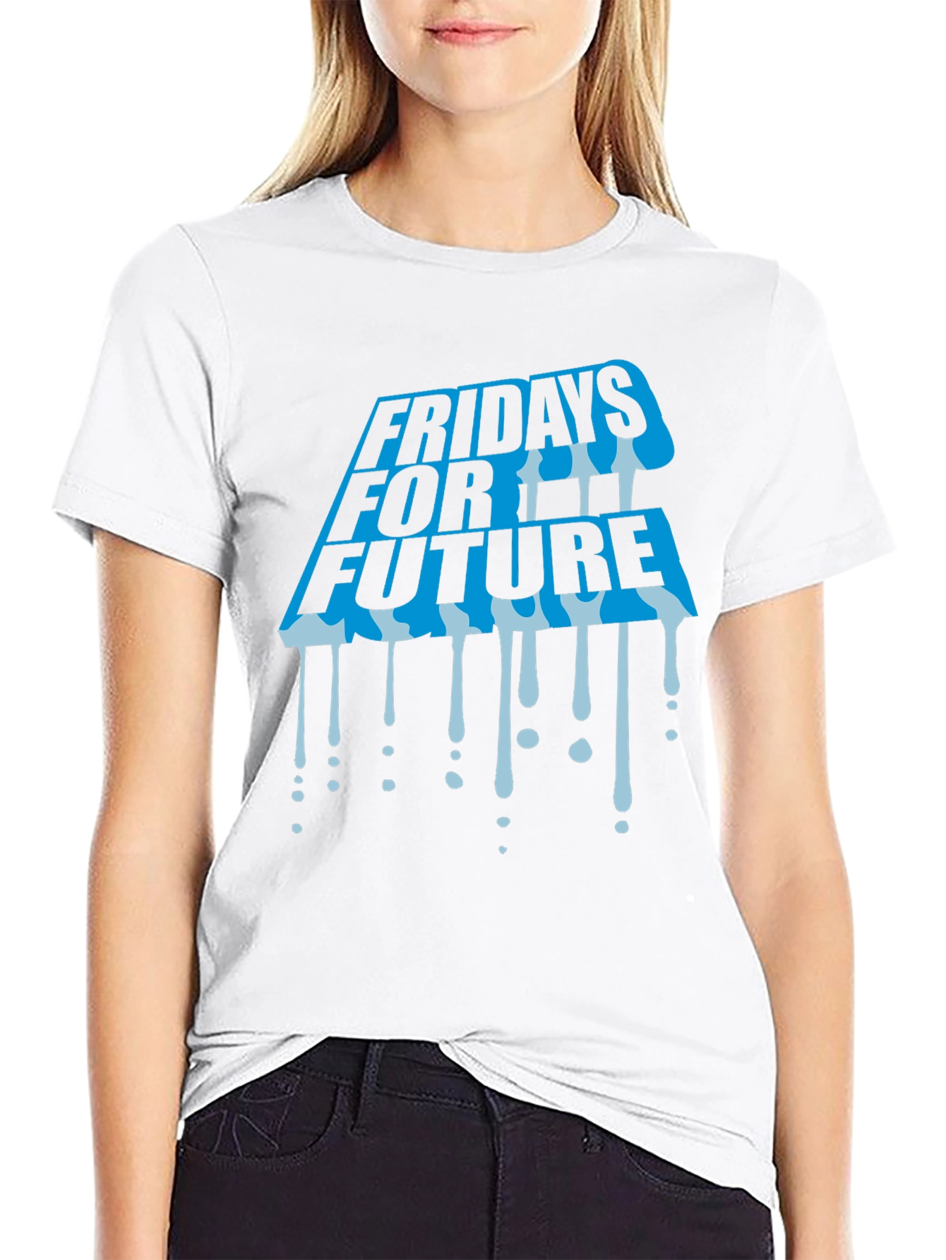 Fridays for Future Graphic Tee - Black