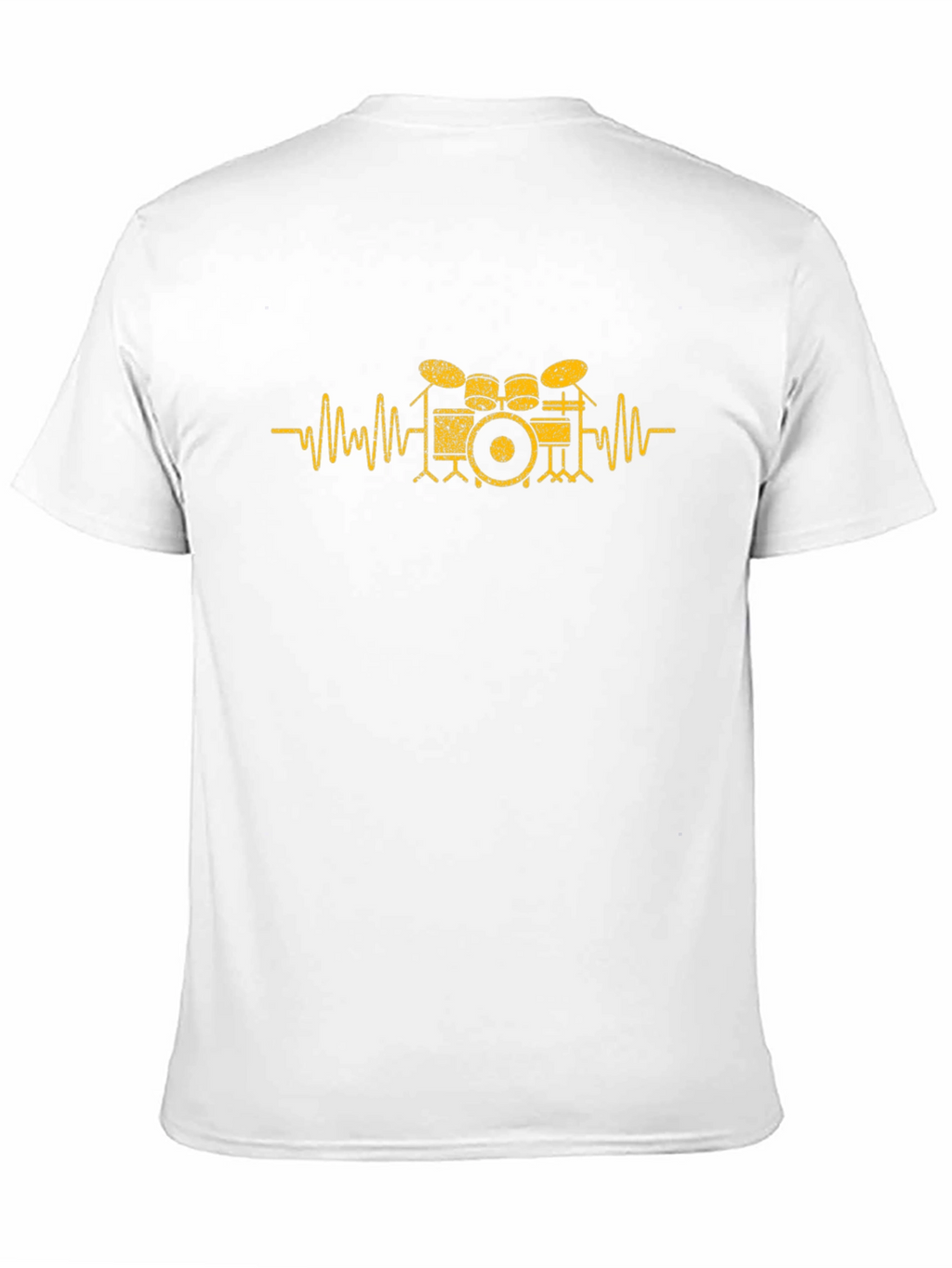Drumbeat Heartbeat Graphic Tee - Musician Style