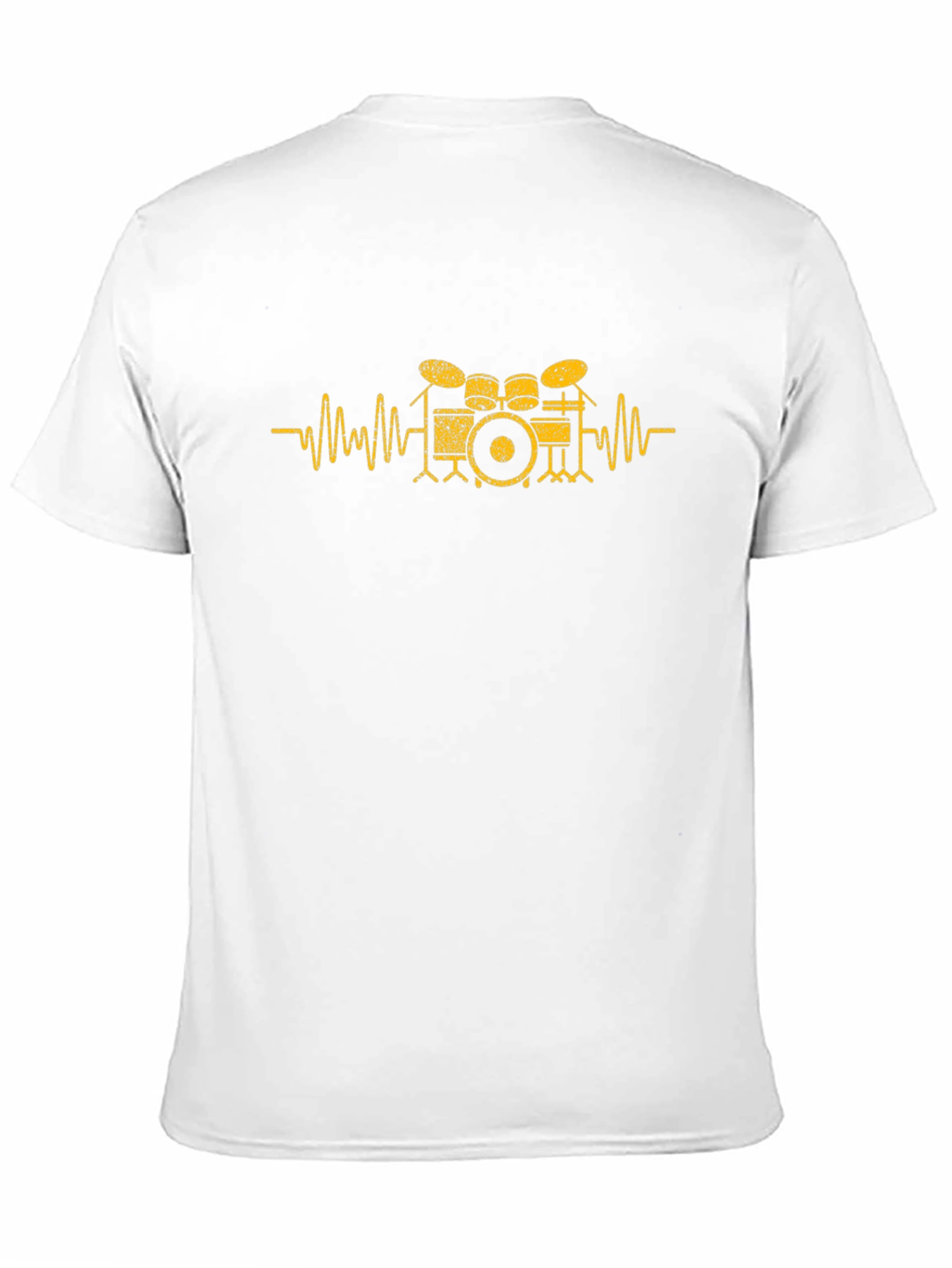 Drumbeat Heartbeat Graphic Tee - Musician Style