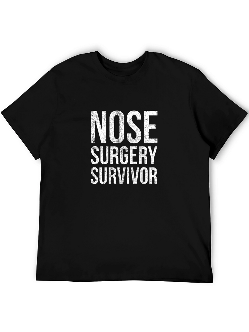 Nose Surgery Survivor T-Shirt Rhinoplasty Recovery Tee