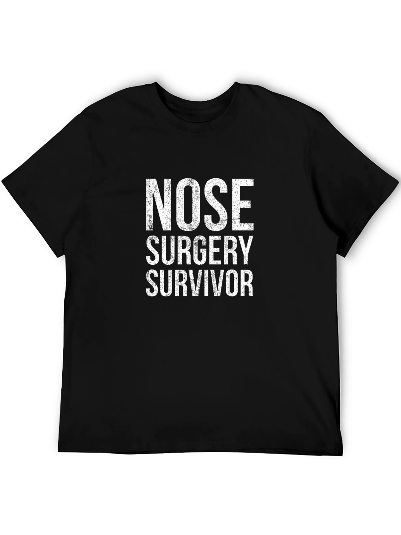 Nose Surgery Survivor T-Shirt Rhinoplasty Recovery Tee
