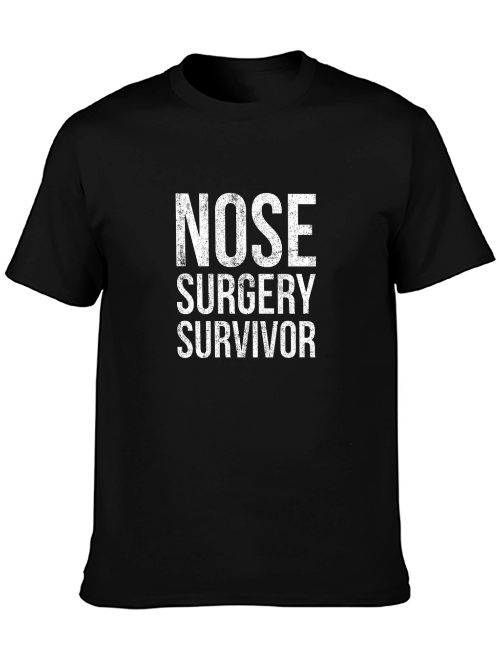 Nose Surgery Survivor T-Shirt Rhinoplasty Recovery Tee