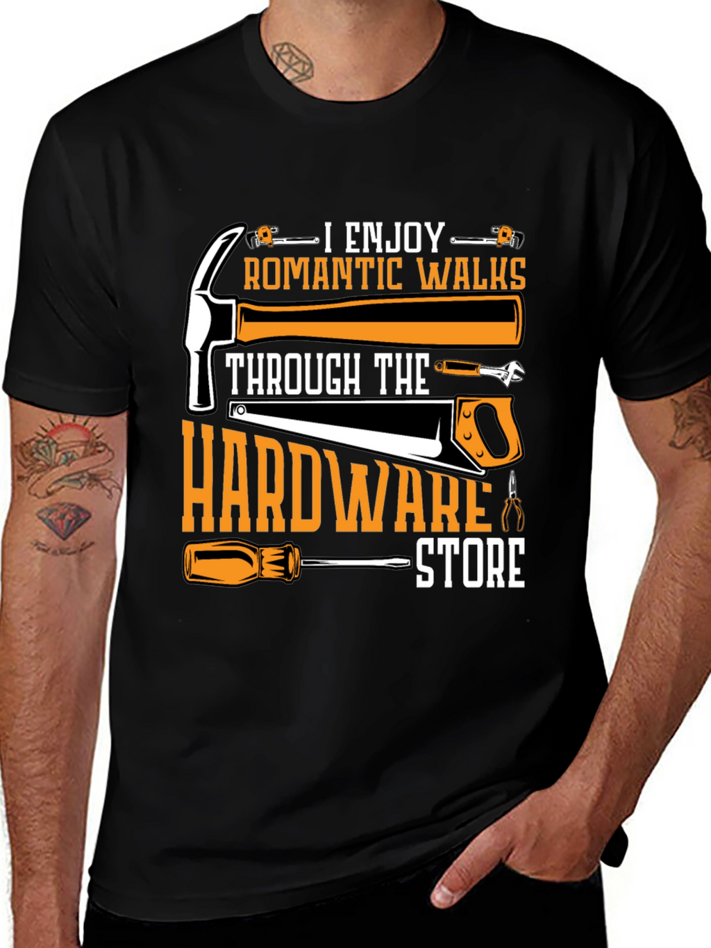 Humorous Hardware Store Graphic Tee