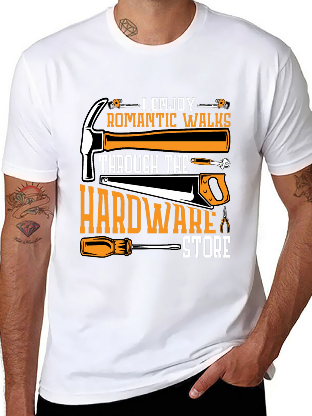 Humorous Hardware Store Graphic Tee