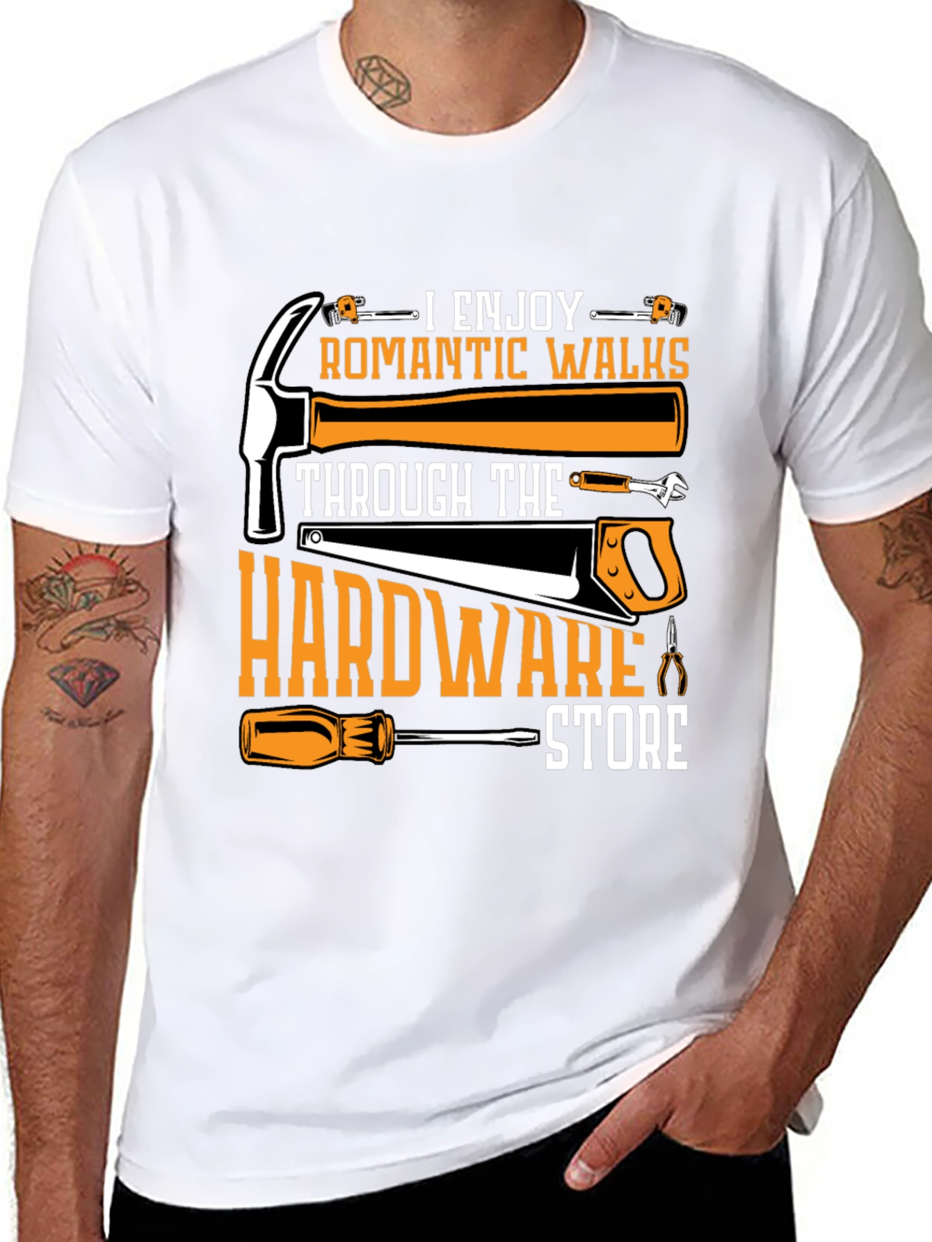Humorous Hardware Store Graphic Tee