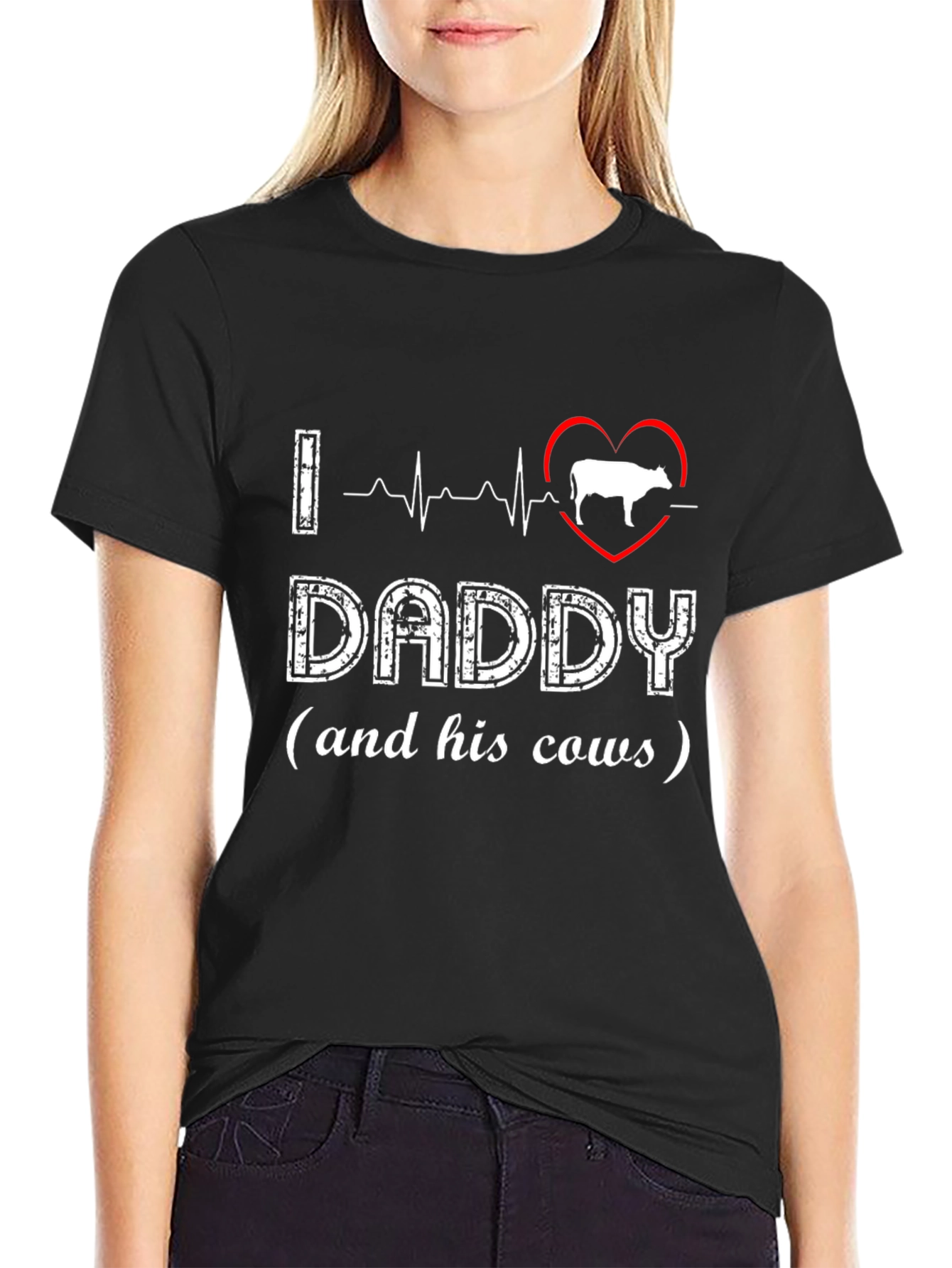 I Heart Daddy (and his cows) T-Shirt