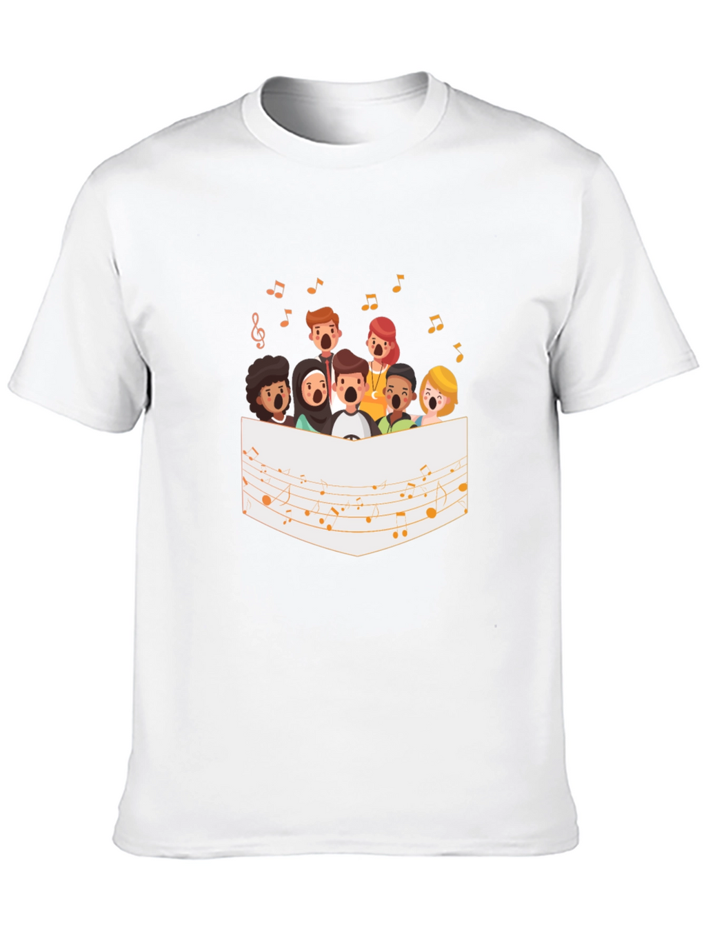 Choir Graphic Tee - Black