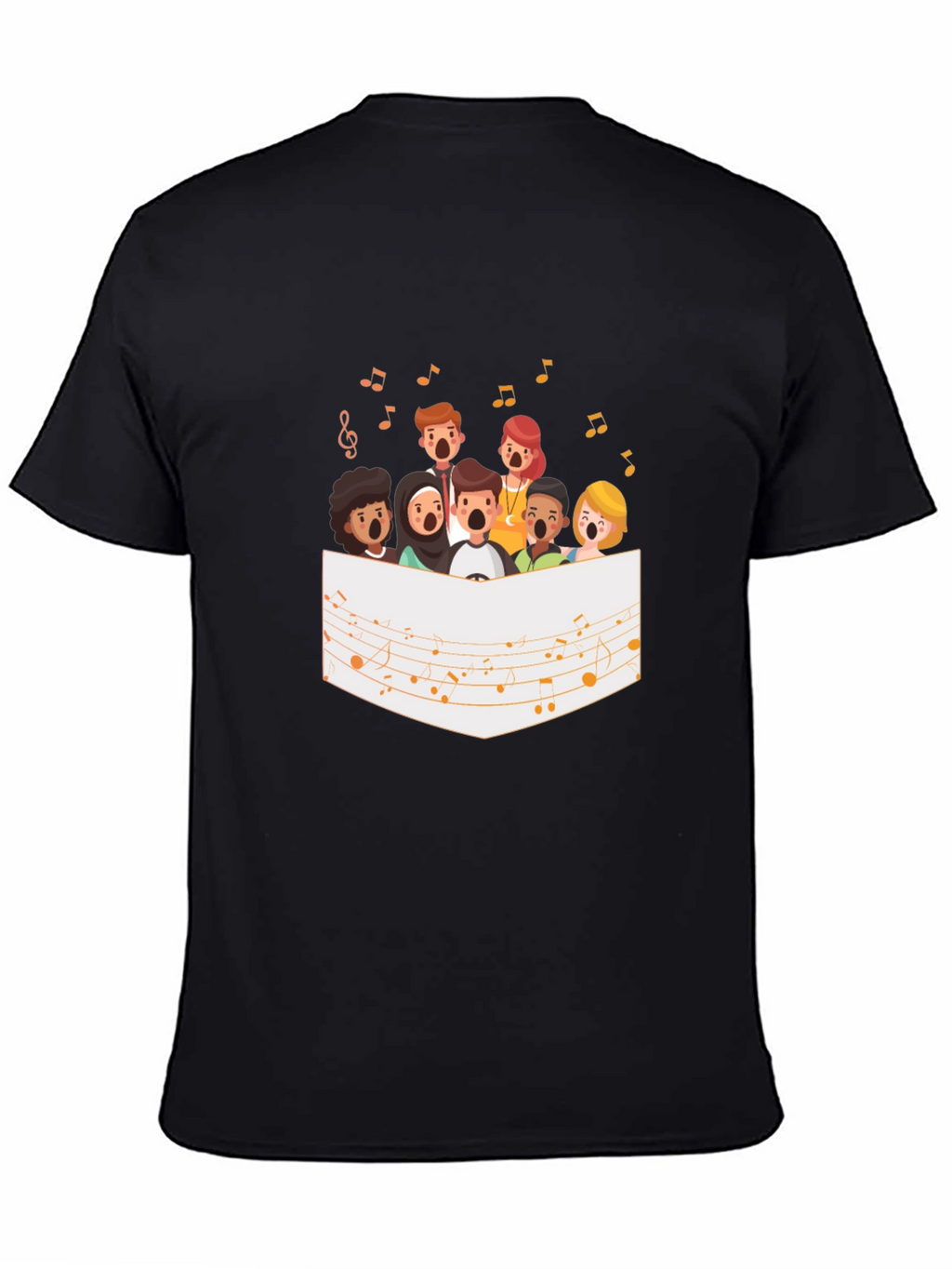 Choir Graphic Tee - Black