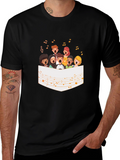 Choir Graphic Tee - Black