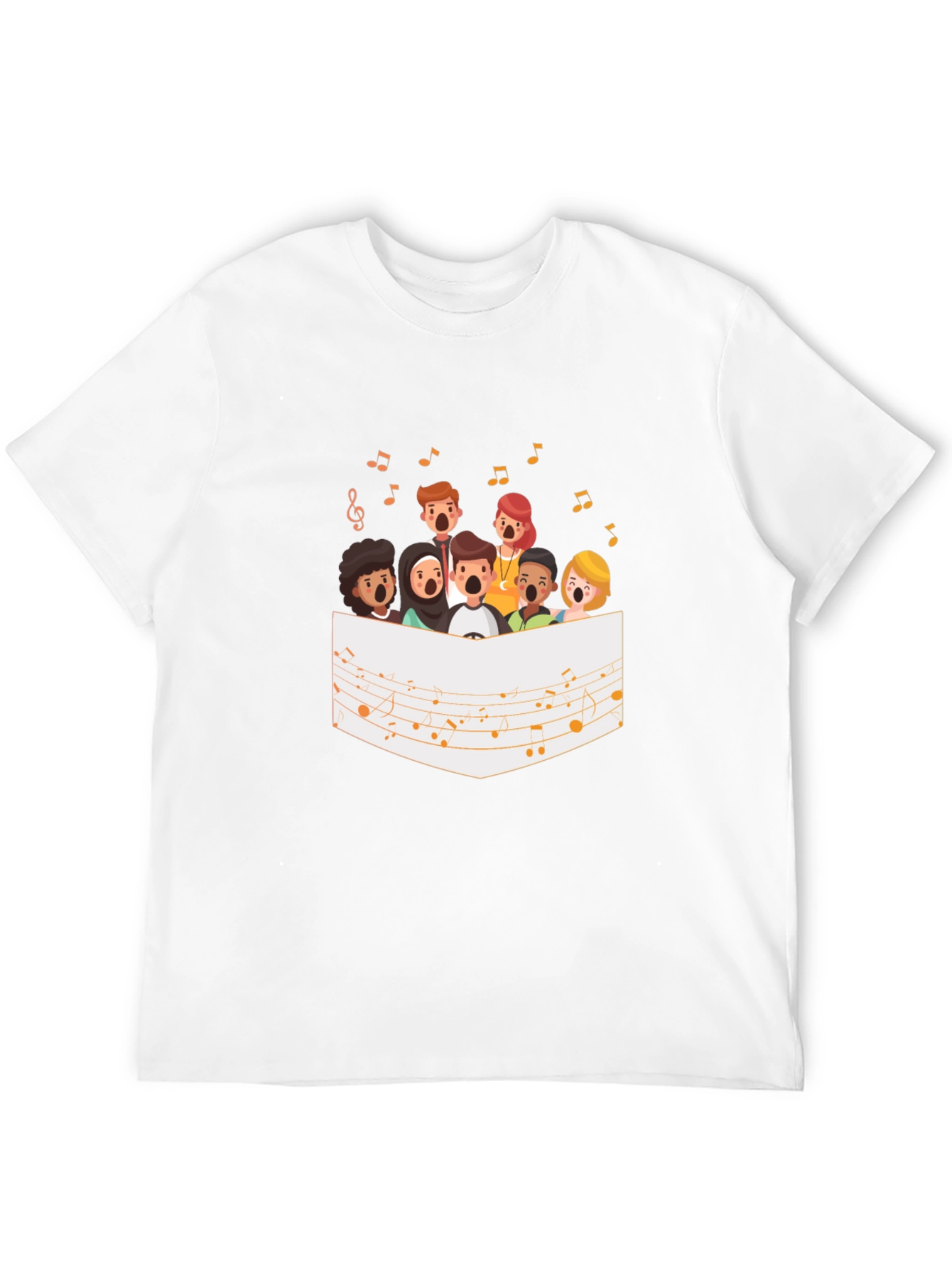 Choir Graphic Tee - Black
