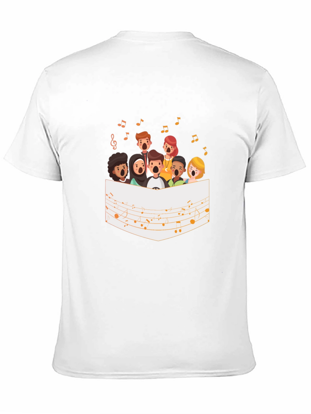 Choir Graphic Tee - Black