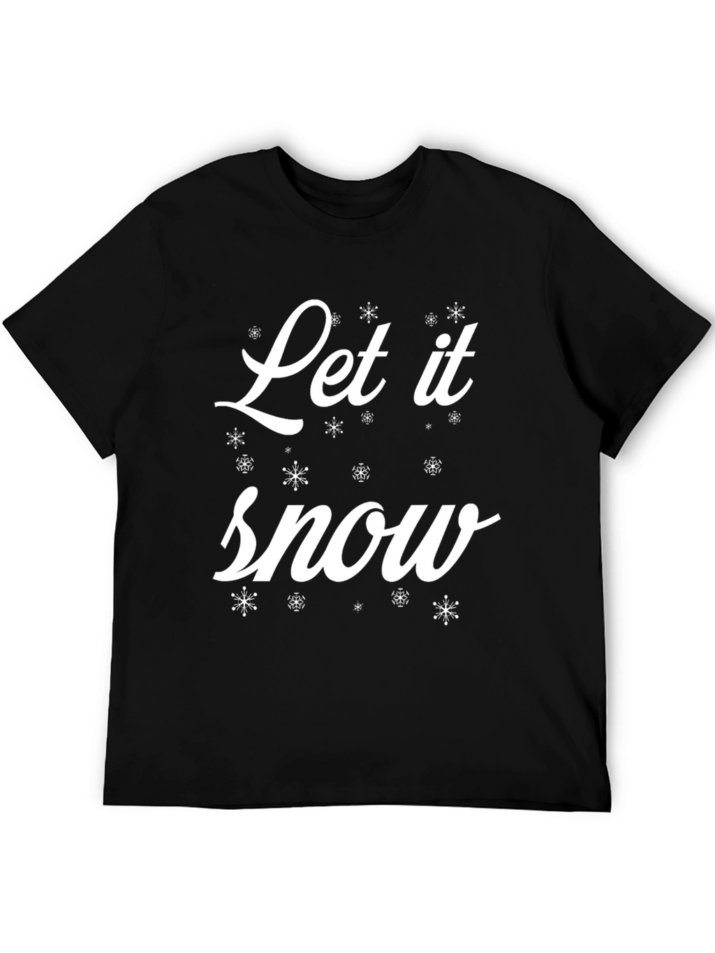 Let it Snow Graphic Tee - Festive Holiday Shirt
