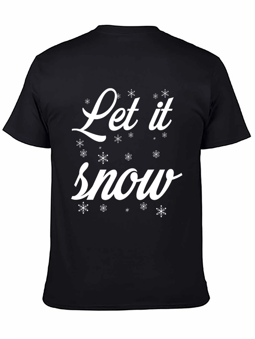 Let it Snow Graphic Tee - Festive Holiday Shirt