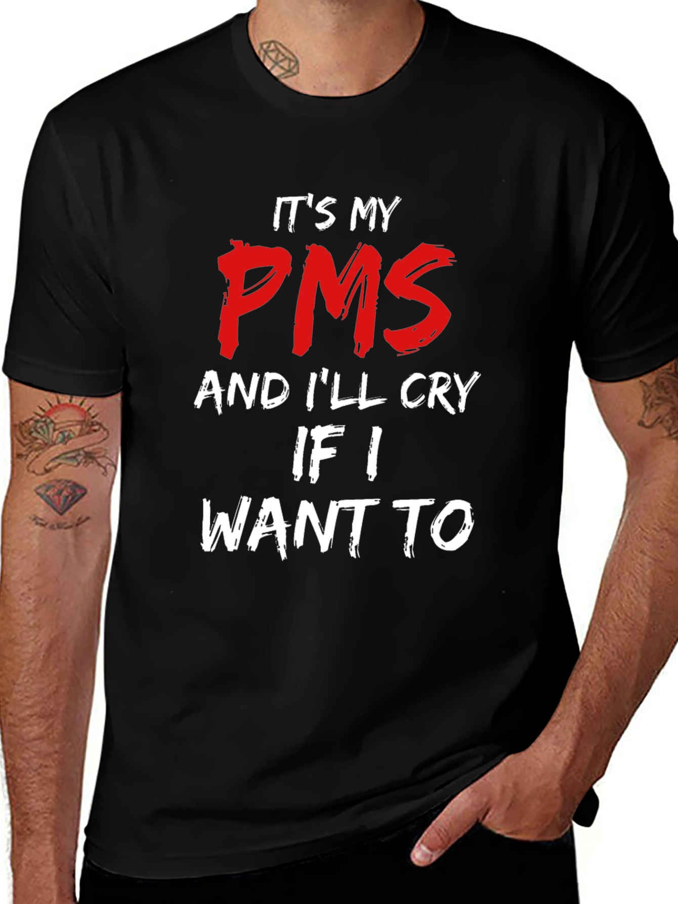 Its My PMS T-Shirt - Funny Slogan Tee