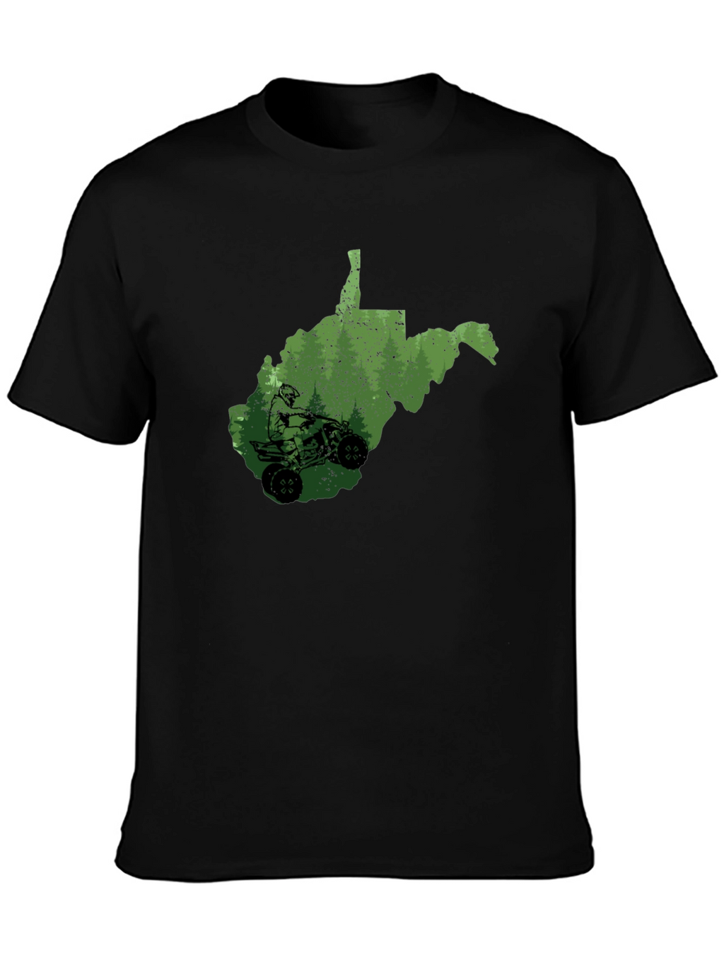West Virginia ATV T-Shirt - Off Road Adventure Tee