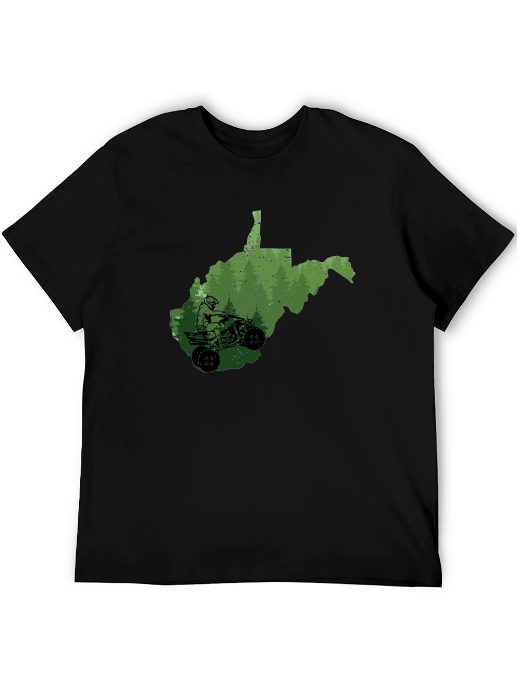 West Virginia ATV T-Shirt - Off Road Adventure Tee