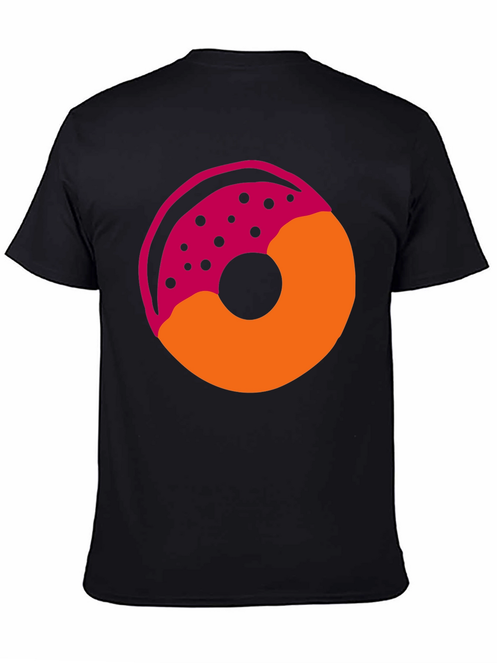 Donut Graphic T-Shirt - Casual Style Tee