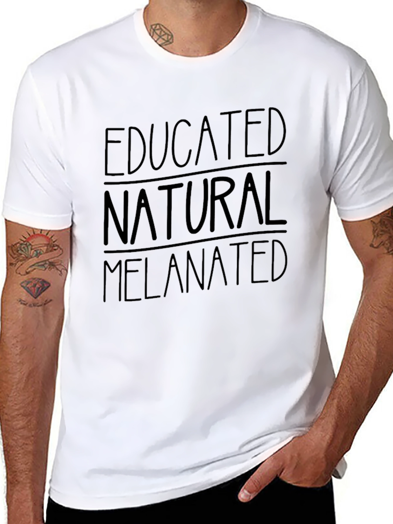 Educated Natural Melanin T-Shirt