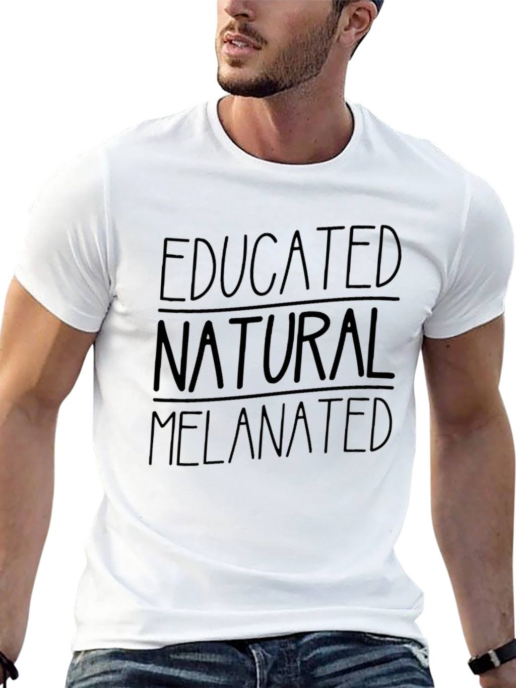 Educated Natural Melanin T-Shirt
