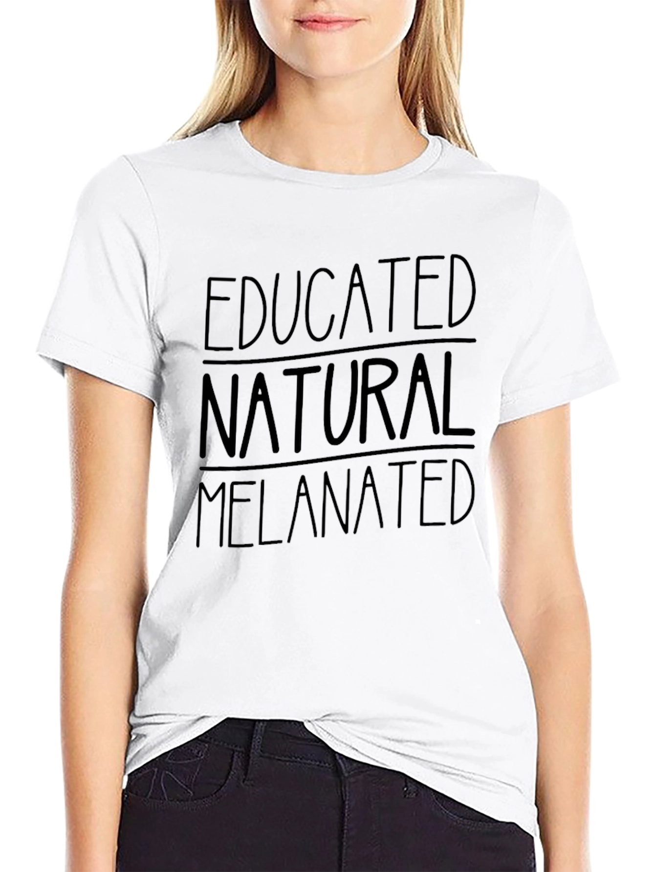 Educated Natural Melanin T-Shirt