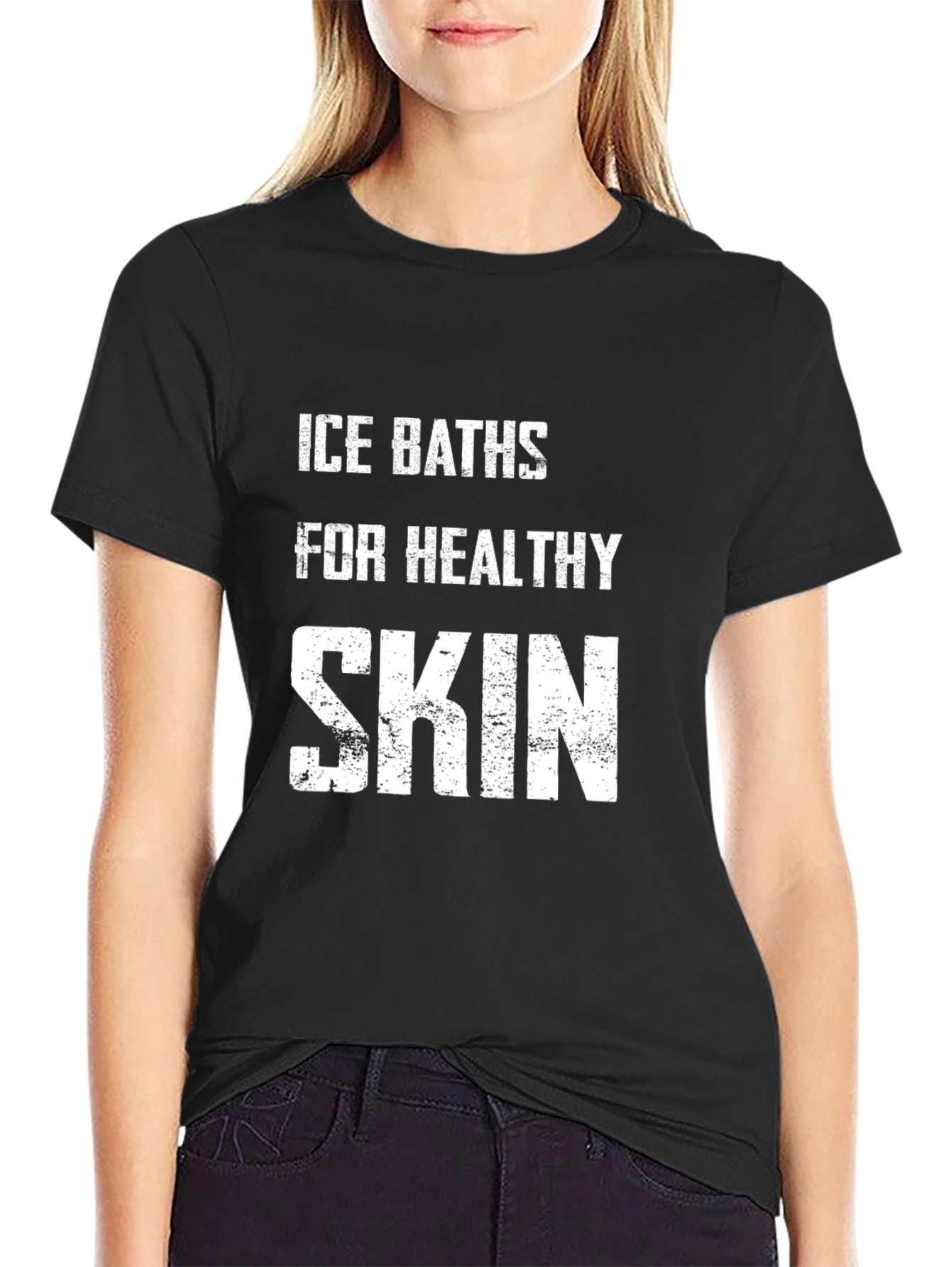 Ice Baths For Healthy Skin Graphic T-Shirt