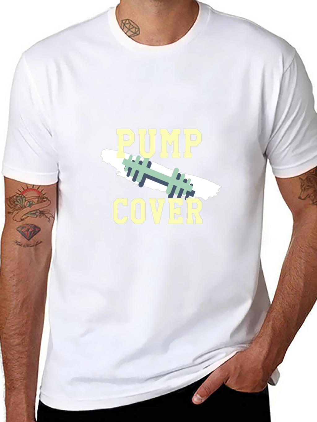 Pump Cover Graphic Tee - Workout T-Shirt