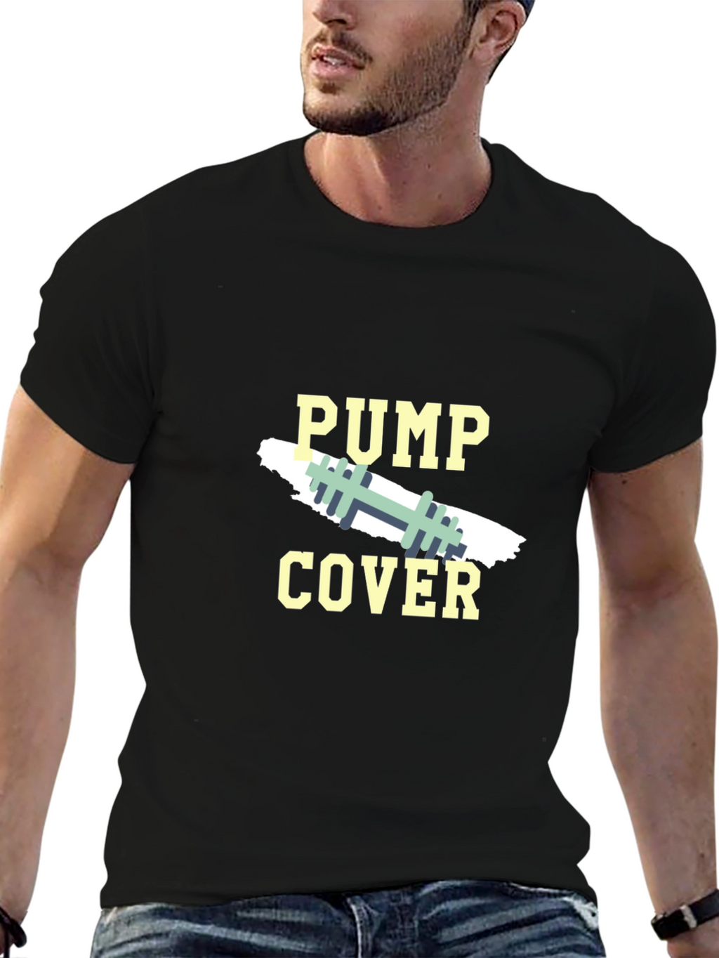 Pump Cover Graphic Tee - Workout T-Shirt