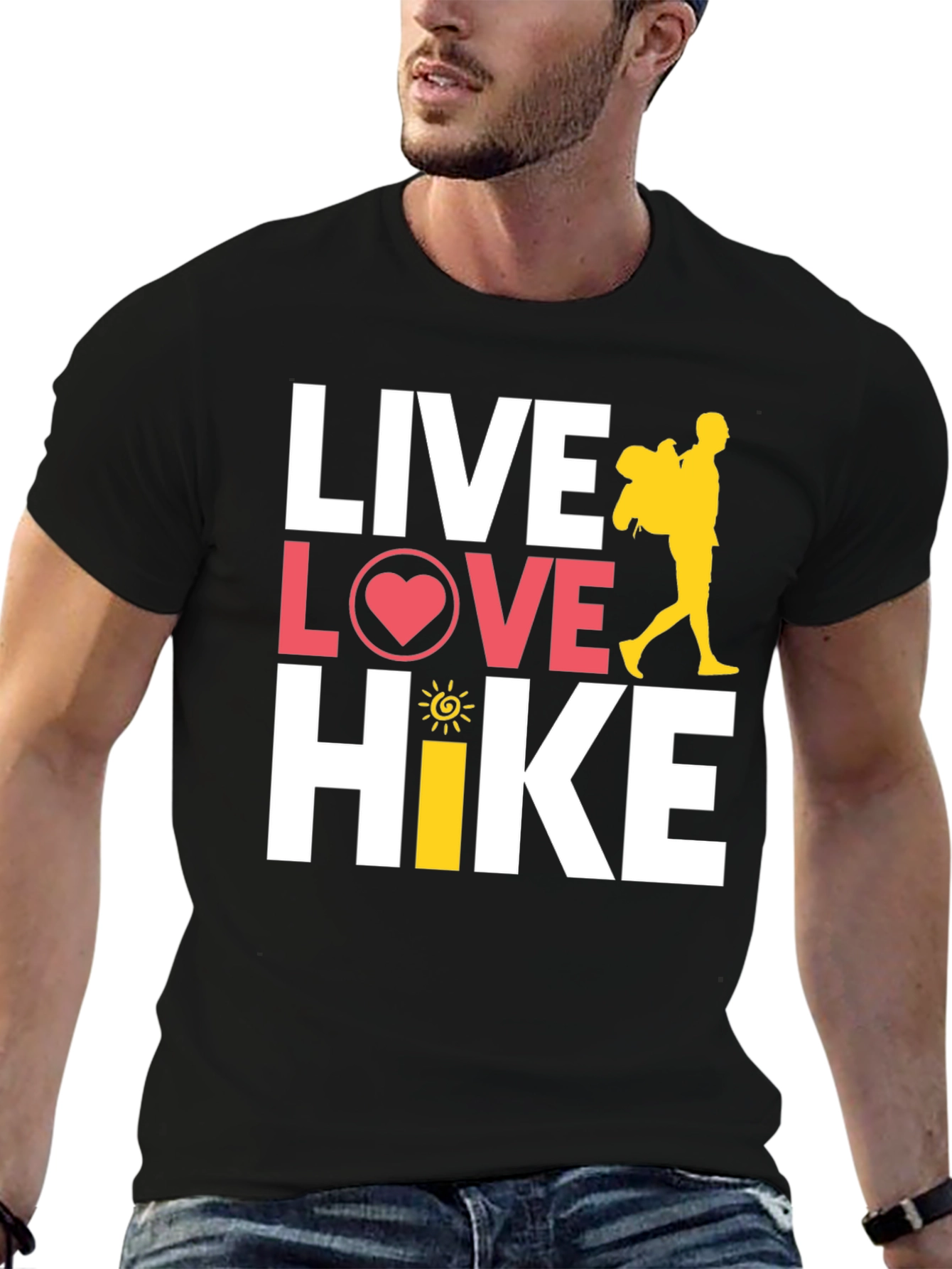 Live Love Hike Graphic Tee - Adventure Ready