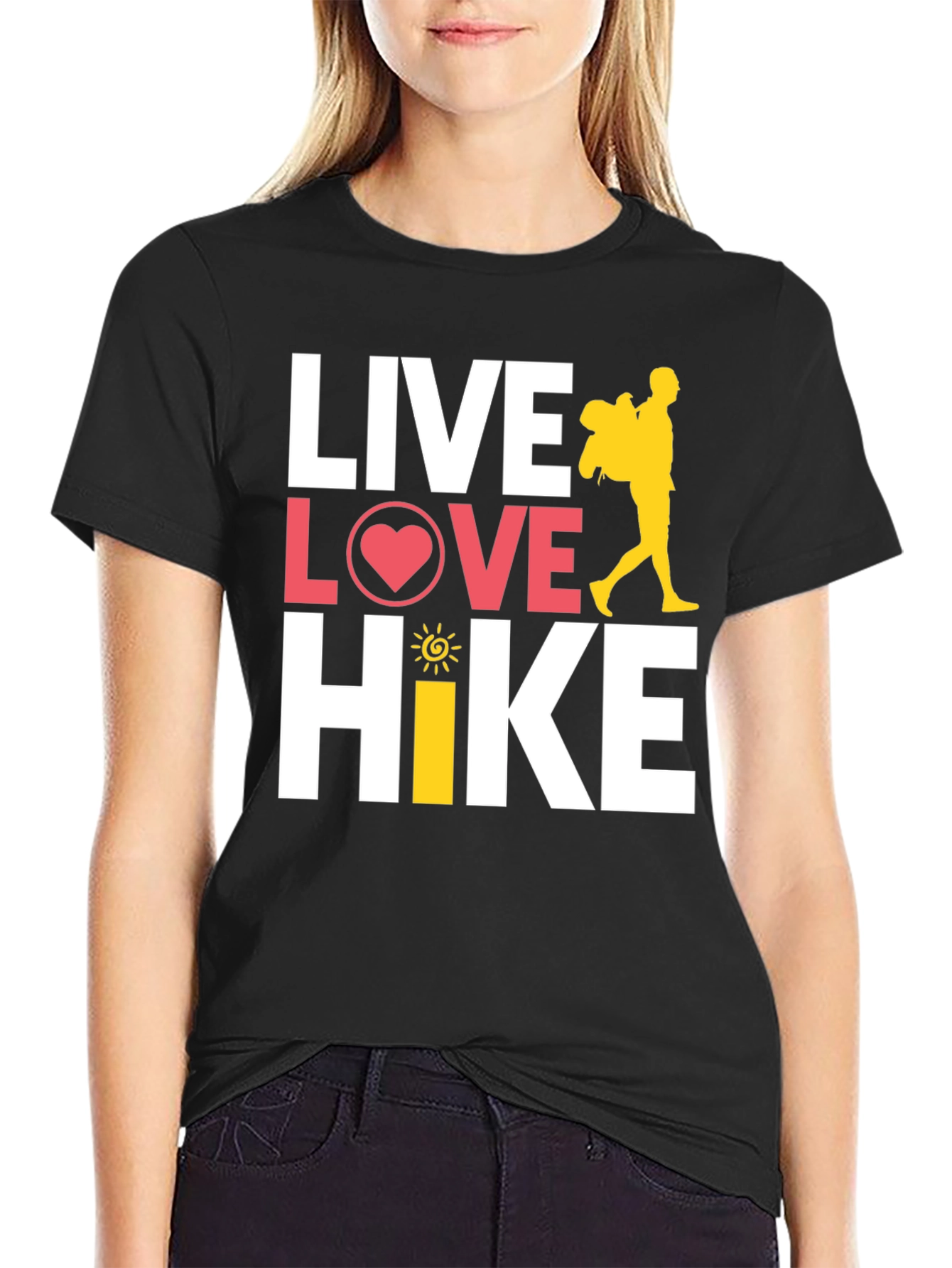 Live Love Hike Graphic Tee - Adventure Ready
