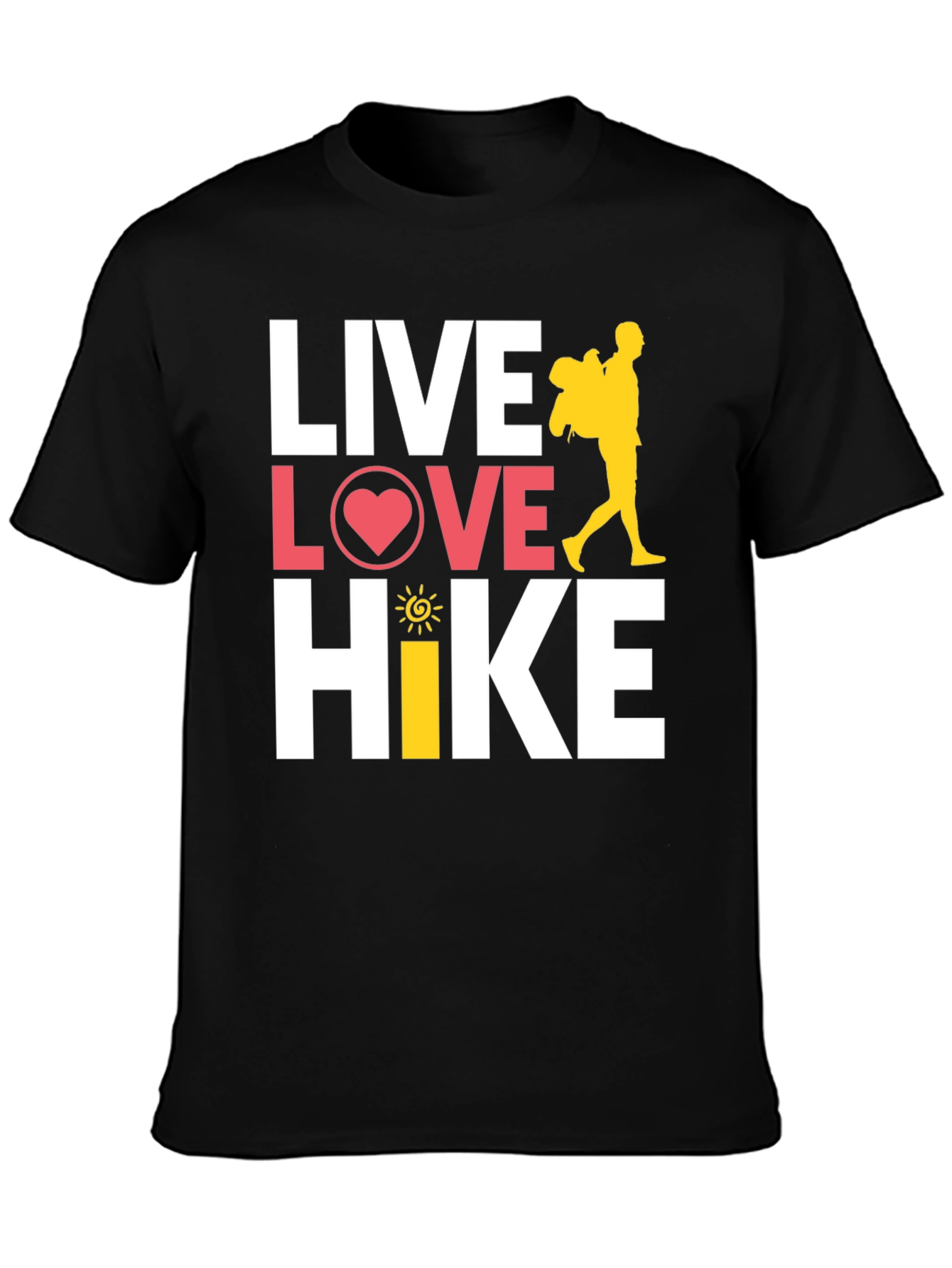 Live Love Hike Graphic Tee - Adventure Ready