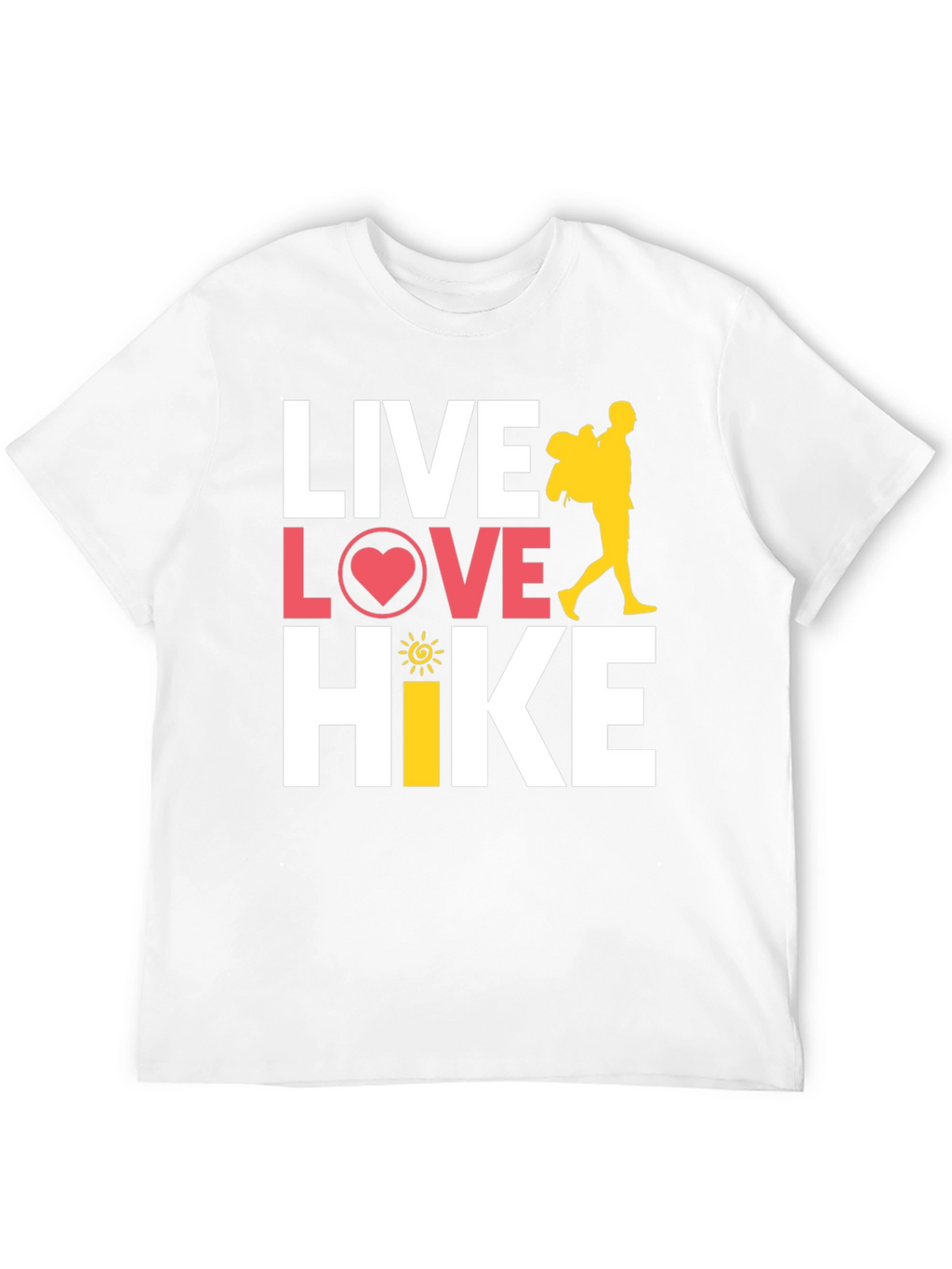 Live Love Hike Graphic Tee - Adventure Ready