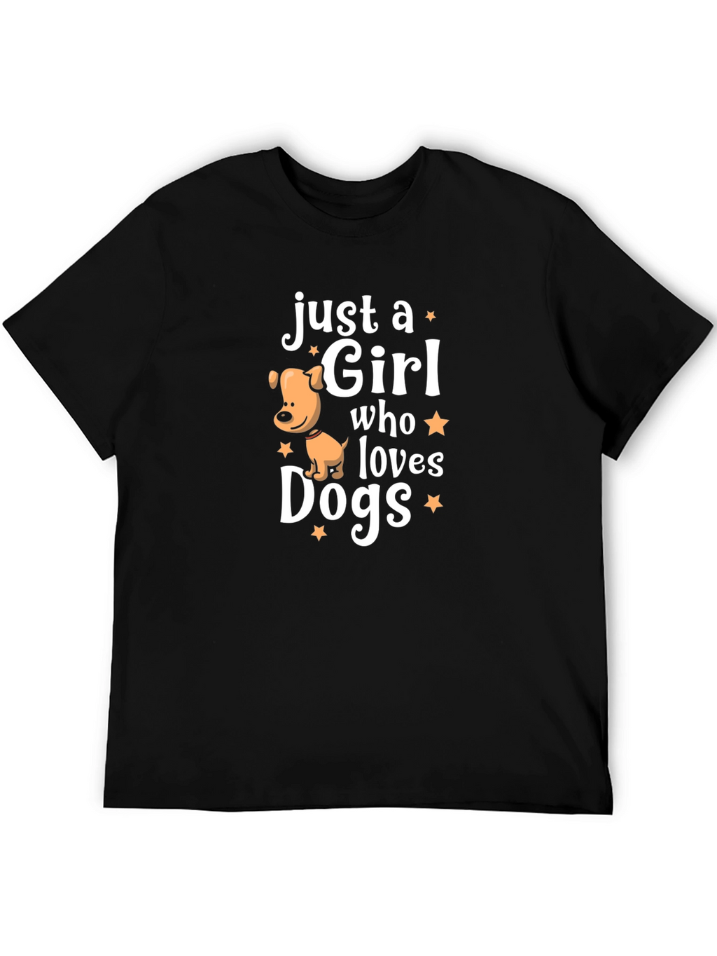 Just A Girl Who Loves Dogs T-Shirt