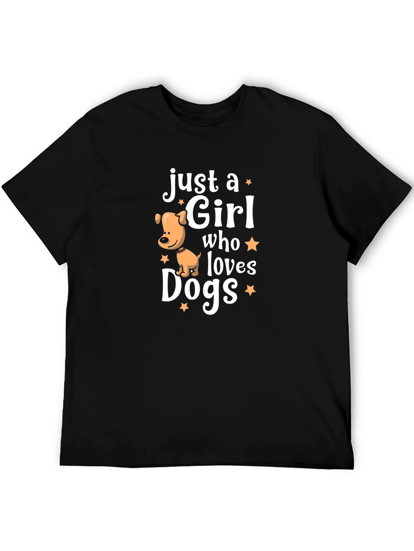 Just A Girl Who Loves Dogs T-Shirt