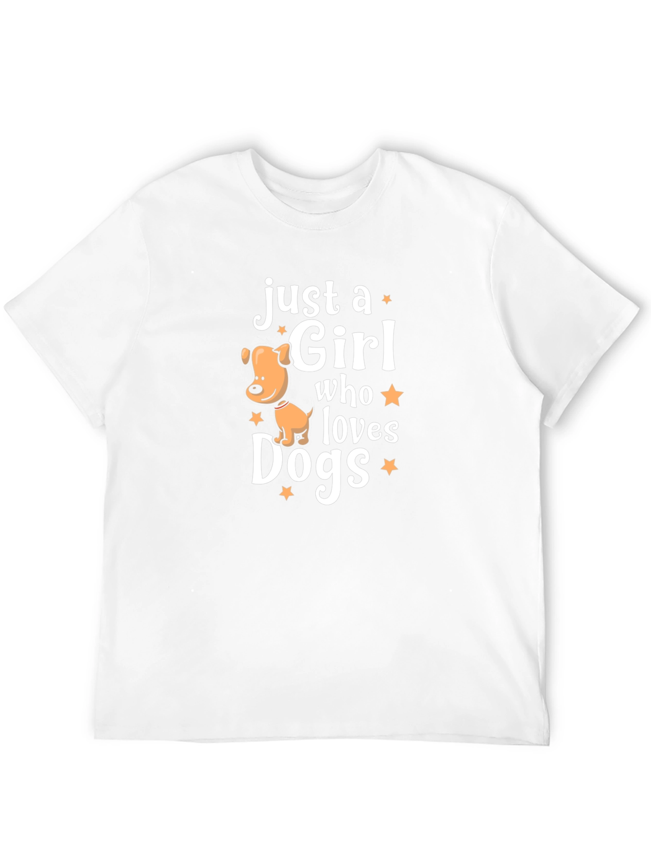 Just A Girl Who Loves Dogs T-Shirt