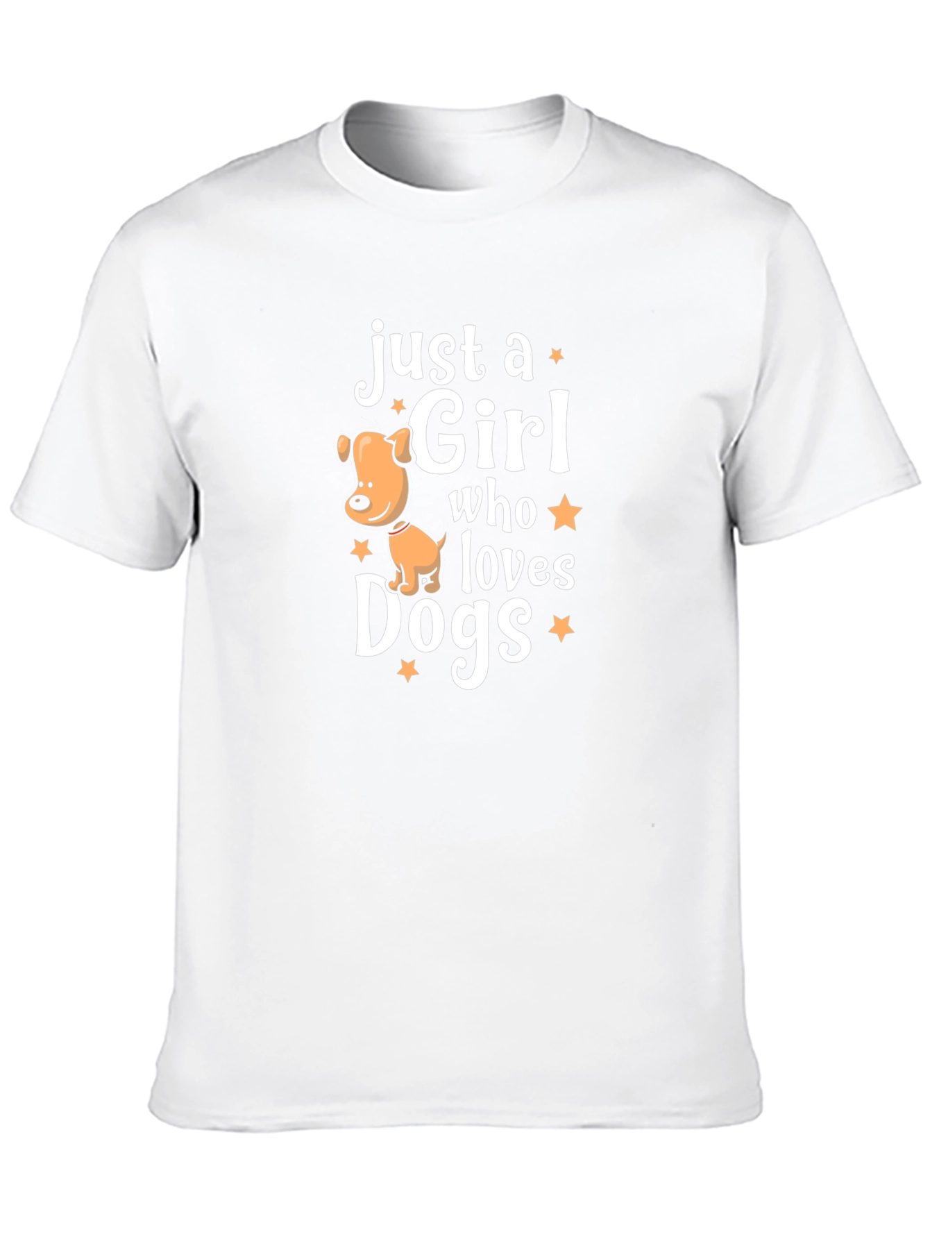 Just A Girl Who Loves Dogs T-Shirt