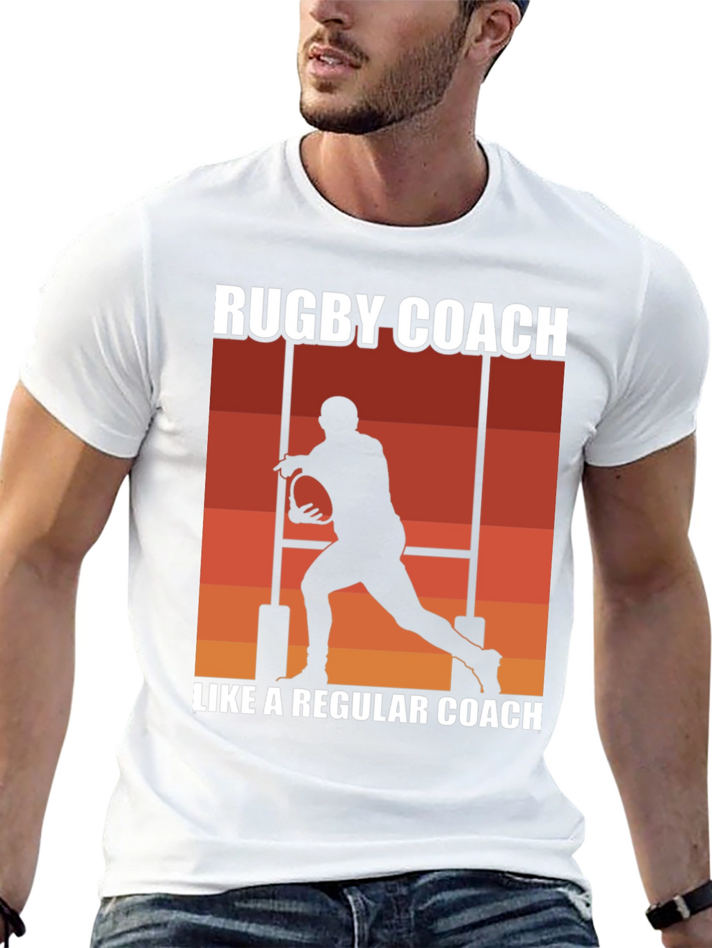 Rugby Coach Graphic T-Shirt