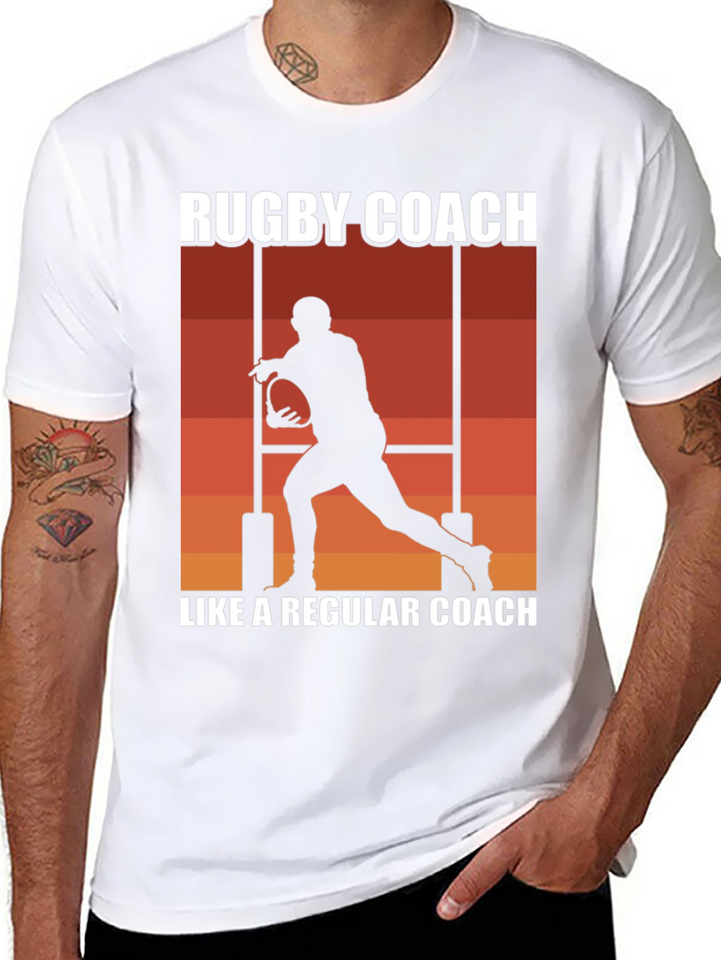 Rugby Coach Graphic T-Shirt