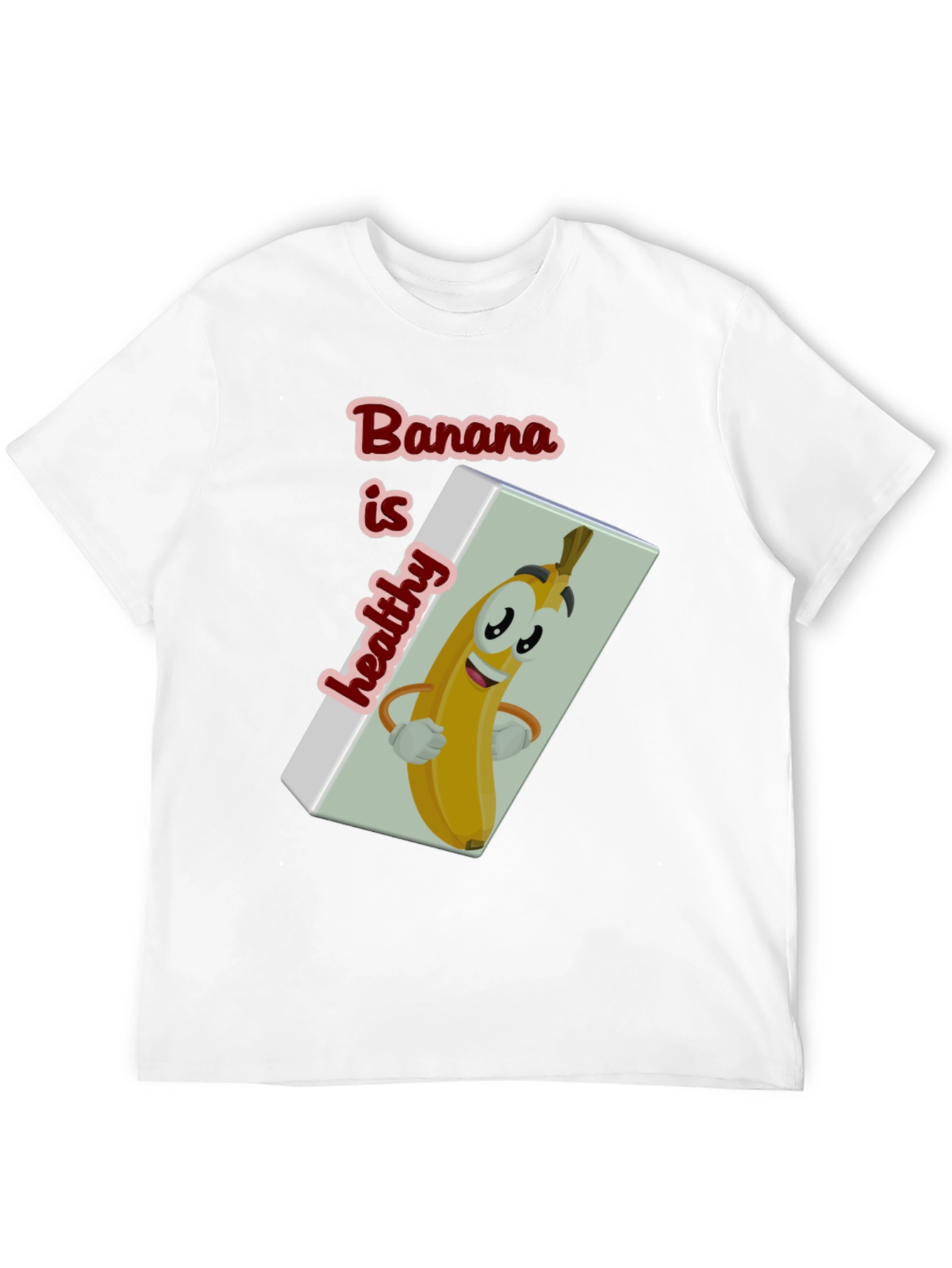Funny Banana is Healthy Graphic T-Shirt
