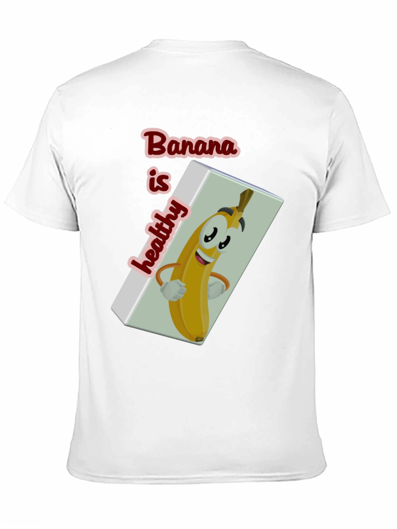 Funny Banana is Healthy Graphic T-Shirt