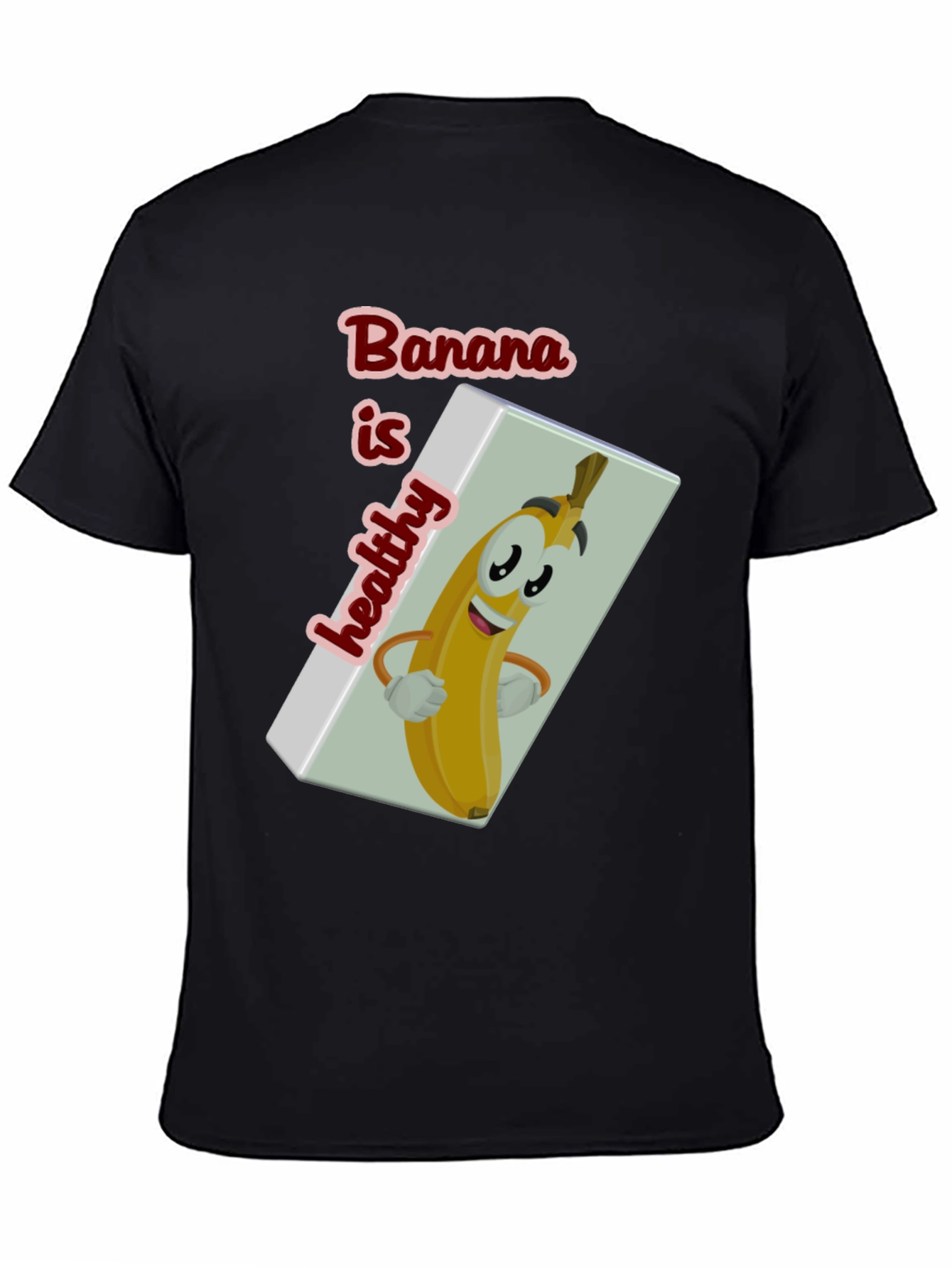Funny Banana is Healthy Graphic T-Shirt