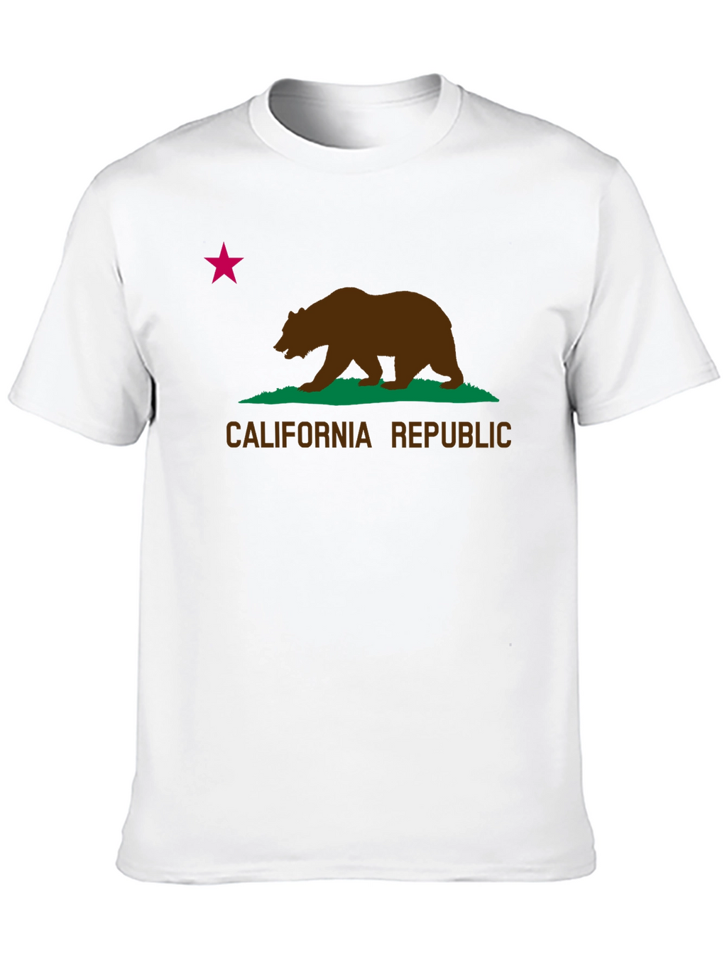 California Republic Graphic Tee - Mens Black T-Shirt