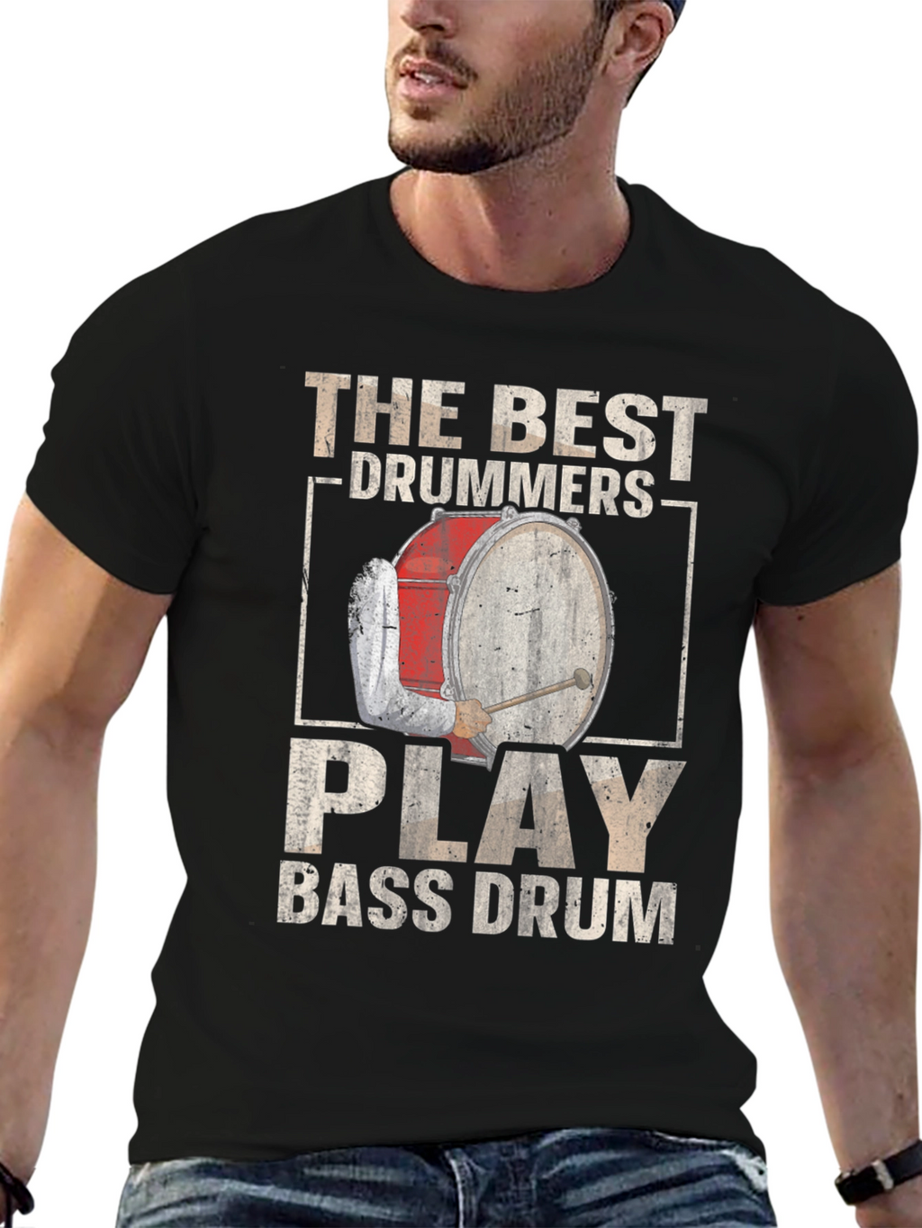 The Best Drummers Play Bass Drum T-Shirt
