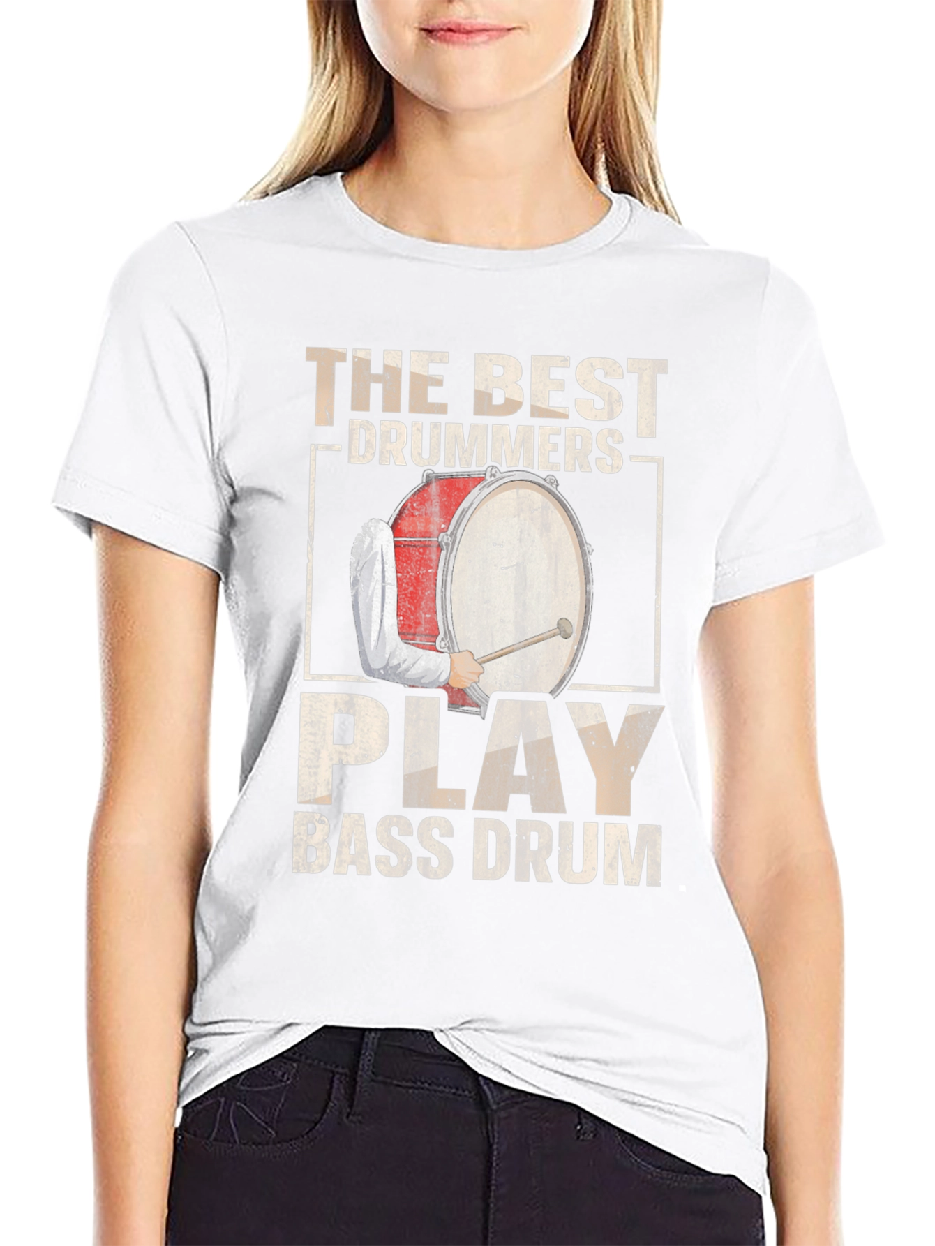 The Best Drummers Play Bass Drum T-Shirt