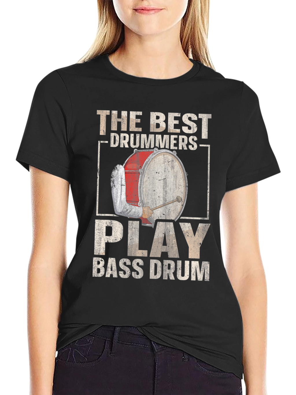 The Best Drummers Play Bass Drum T-Shirt
