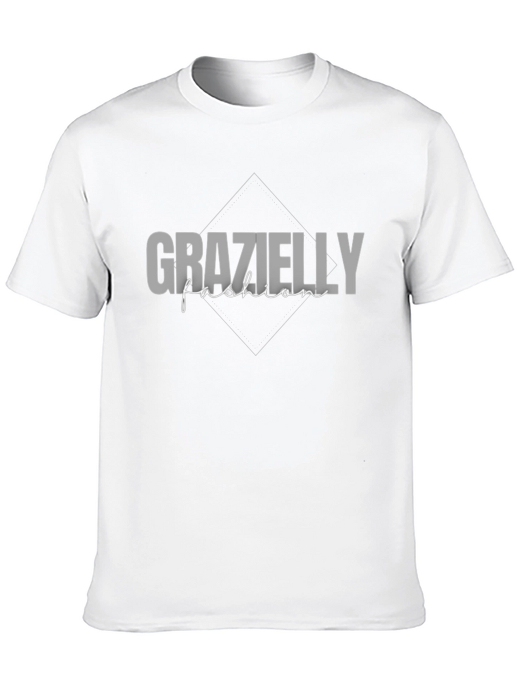 Grazielly Fashion Mens Black Graphic T-Shirt