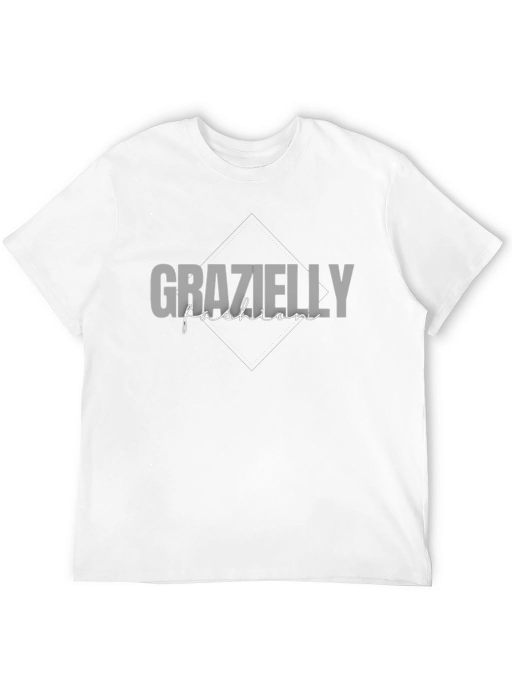 Grazielly Fashion Mens Black Graphic T-Shirt