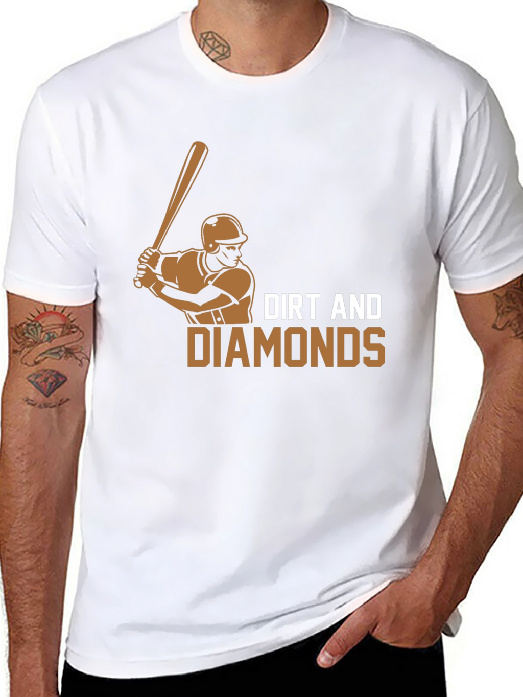 Dirt and Diamonds Graphic T-Shirt