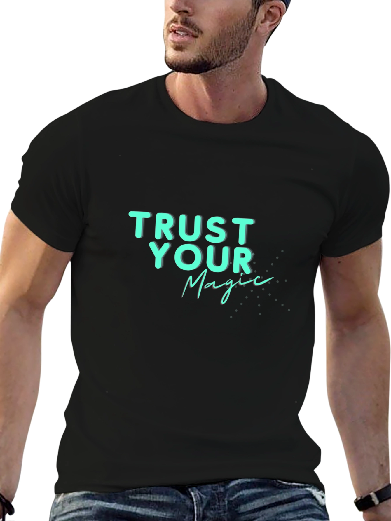 Trust Your Magic Black T-Shirt