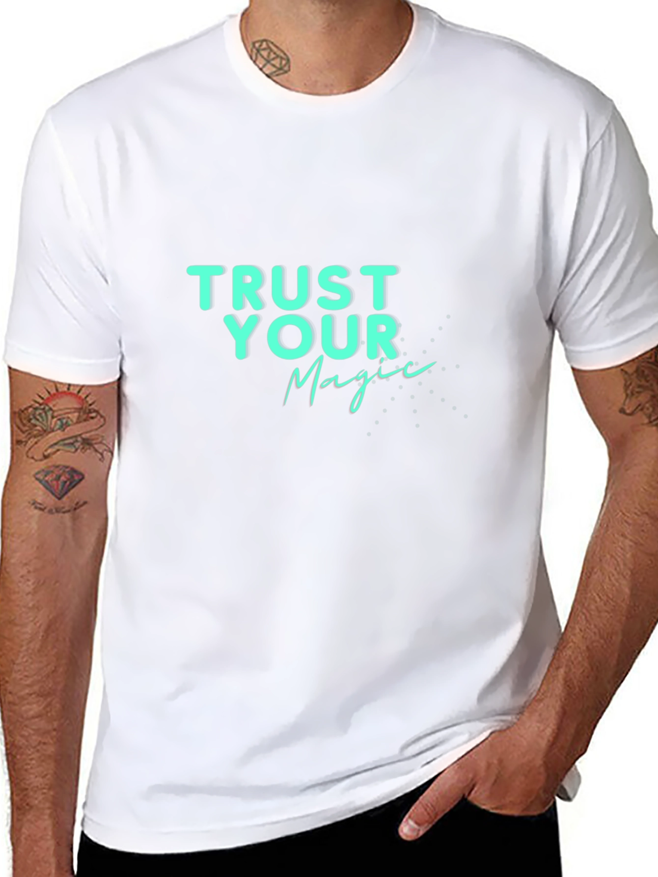 Trust Your Magic Black T-Shirt